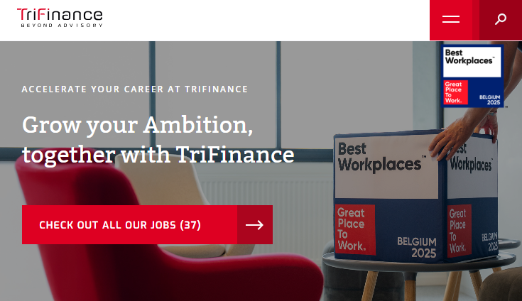 Careers page TriFinance