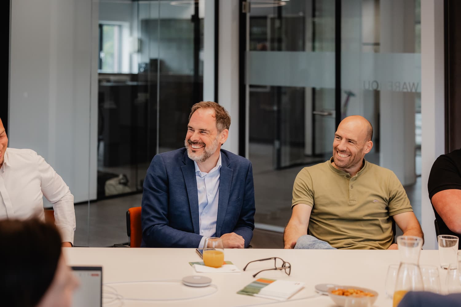 Meetiing in the office