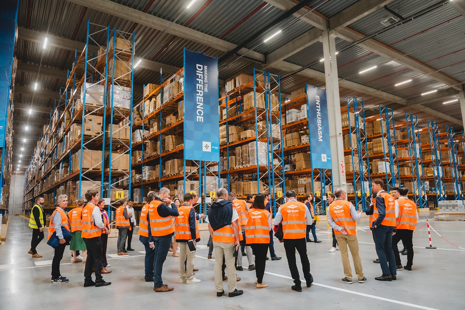 Visit in warehouses during Capital Markets Day